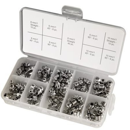LEGACY GREASE FITTING ASSORTMENT METRIC 96 PC LML5990